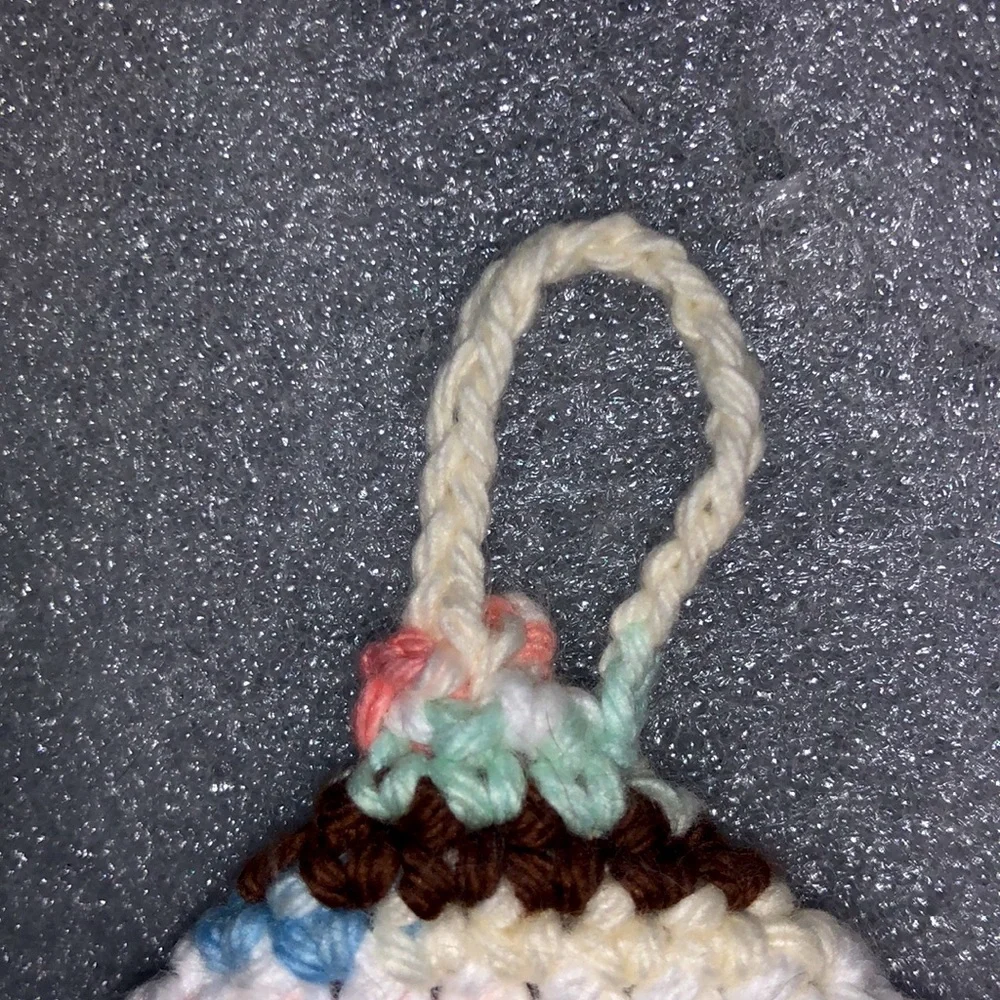 Pastels and neutrals cotton crocheted potholders